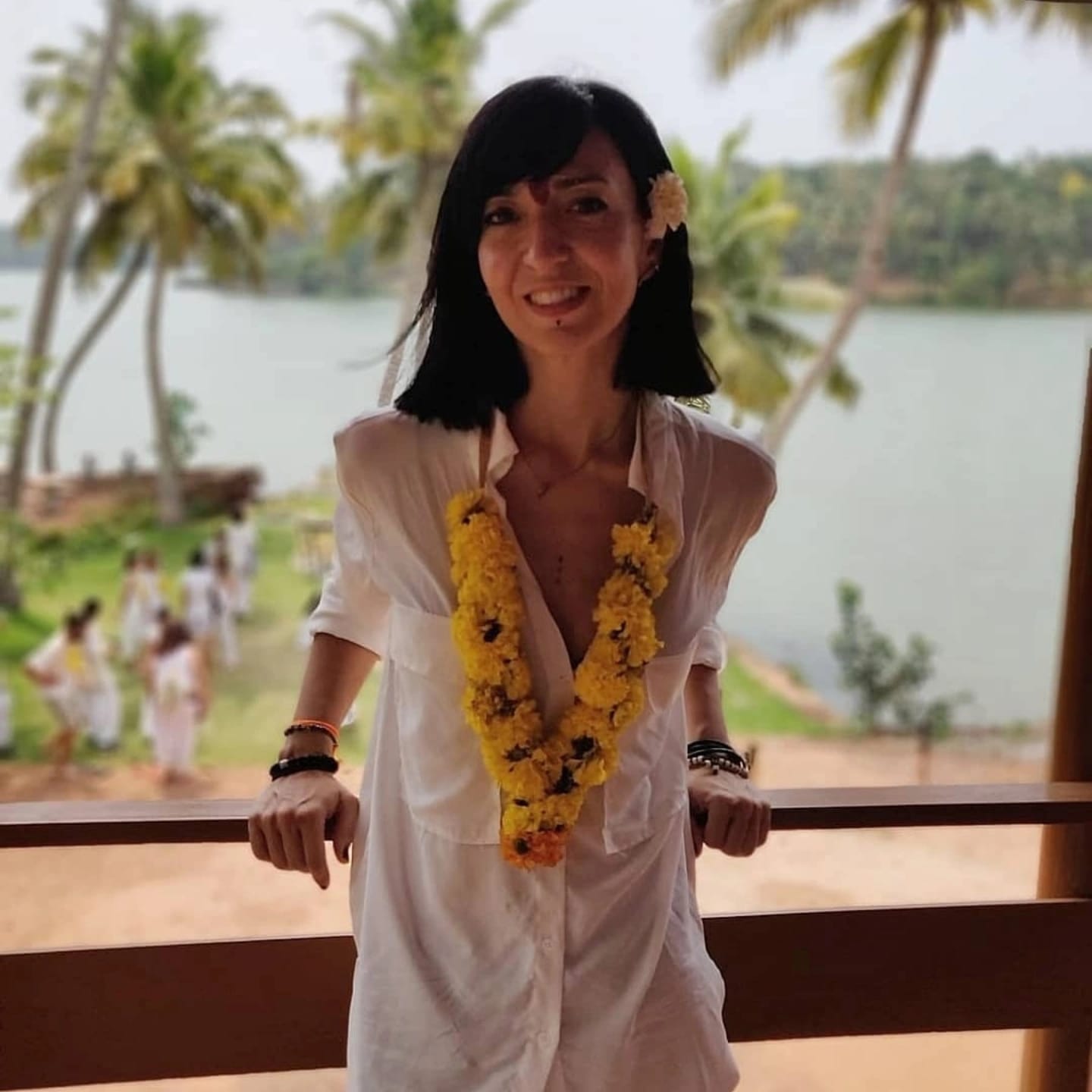 Mar Banda profesora de yoga