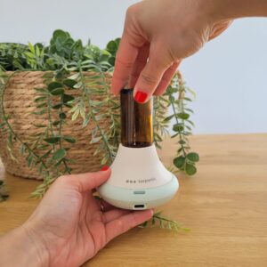 Terpenic Nebula Plus Difusor de aceites esenciales inalámbrico Kit Terpenic Nebula Plus con sinergias aromáticas Difusor de aceites esenciales sin agua Terpenic Nebula Plus